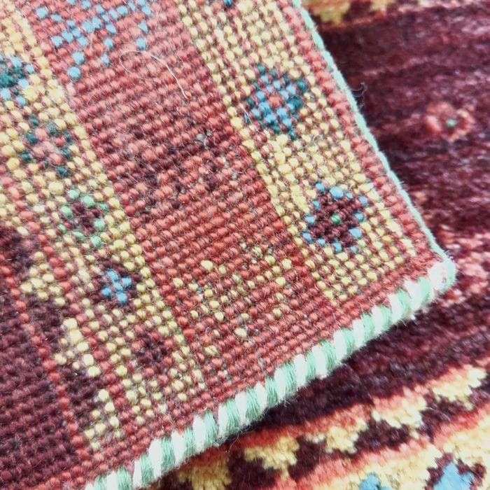 値下げ可能ミニギャベ●33×41㎝●手織●本物●新品未使用 遊牧民が紡ぐギャッベ