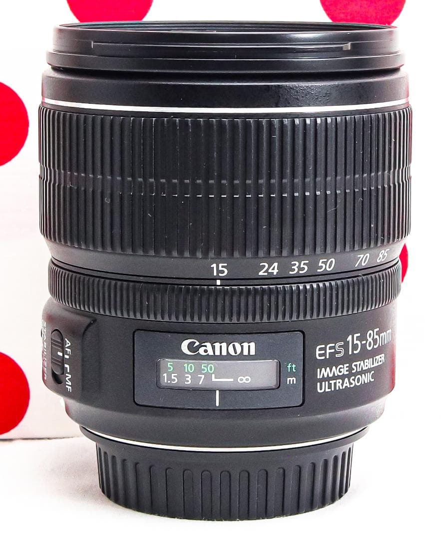 美品 Canon EF-S 15-85mm IS USM❤手振れ補正❤万能レンズ