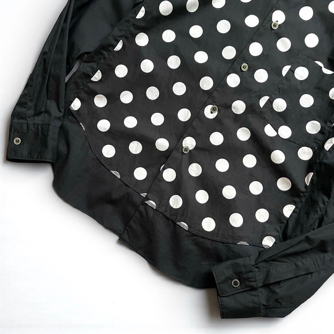 BLACK COMME des GARCONS ドットシャツ size S