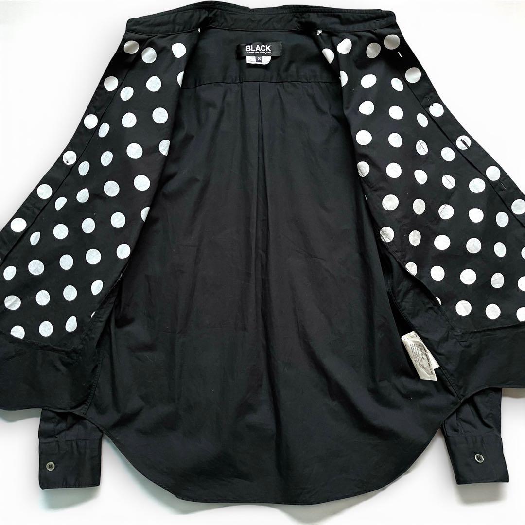 BLACK COMME des GARCONS ドットシャツ size S