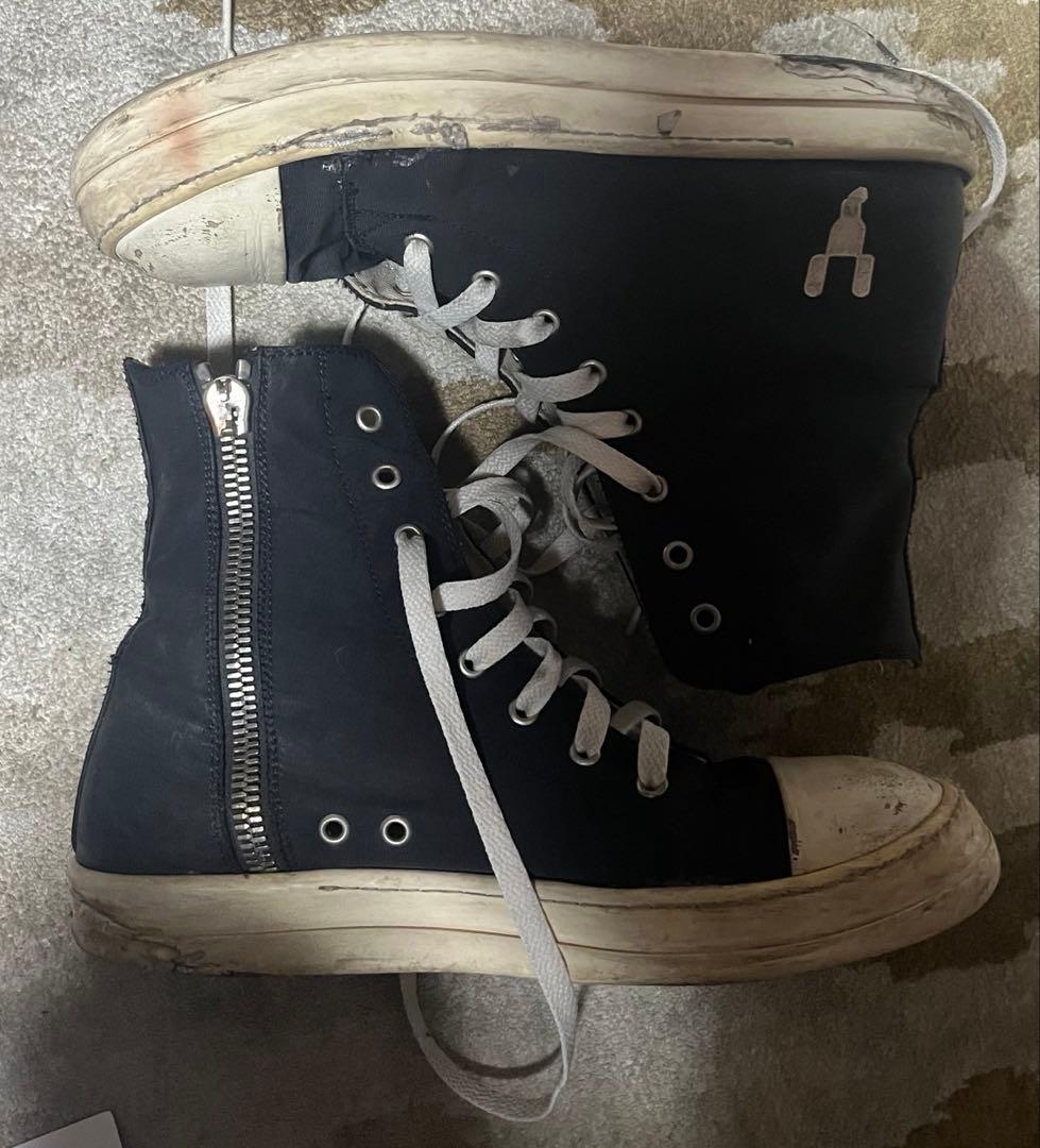 早いもの勝ちRick Owens DRKSHDW Ramones High 41