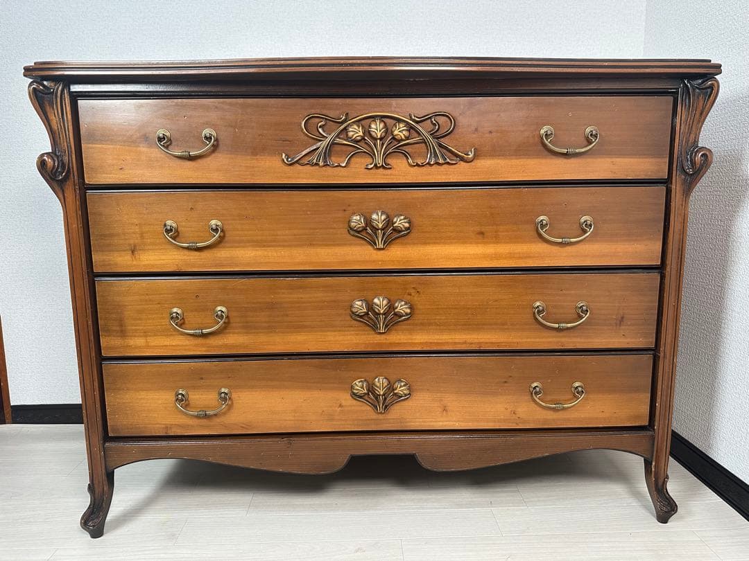 medea メデア 4段チェスト アールヌーボー様式 ロココ ※i1※