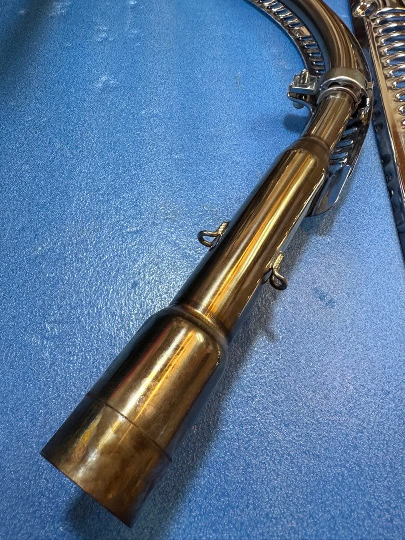 美品☆OUTEX クロスカブ （JA45）アップタイプマフラー