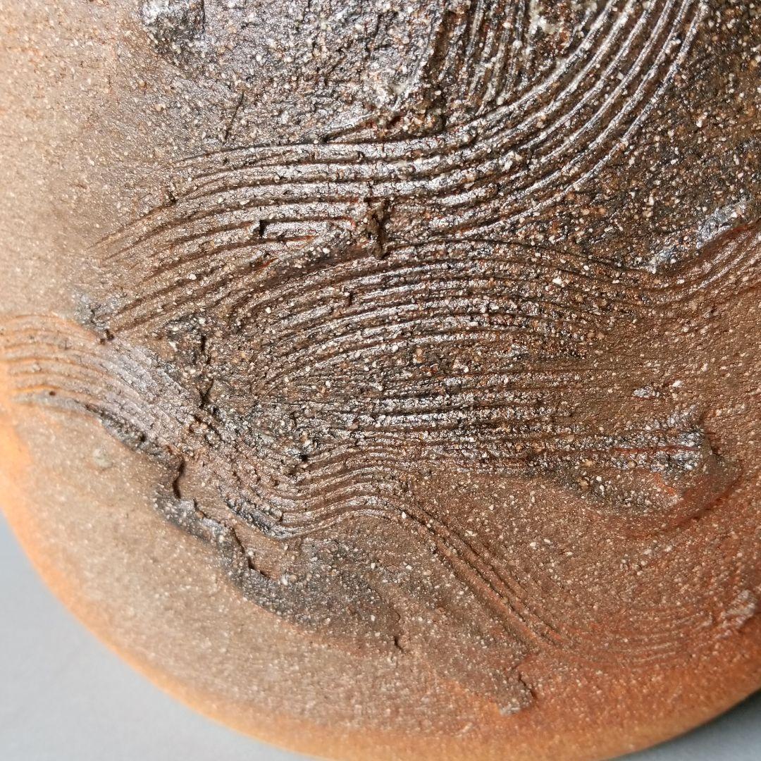 信楽焼傘立て  ツボ型古信楽 高さ４５cm