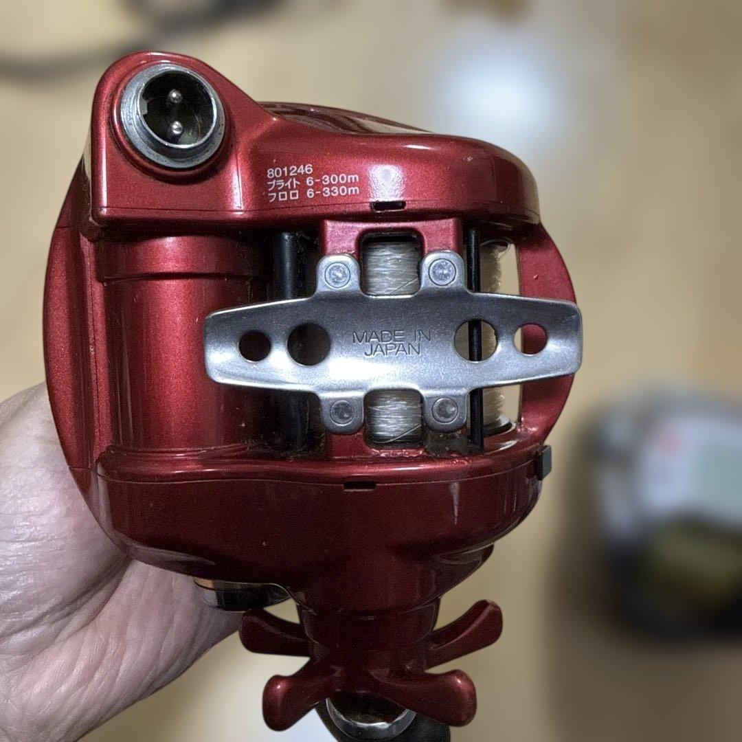 電動リール 赤 銀 2台セット