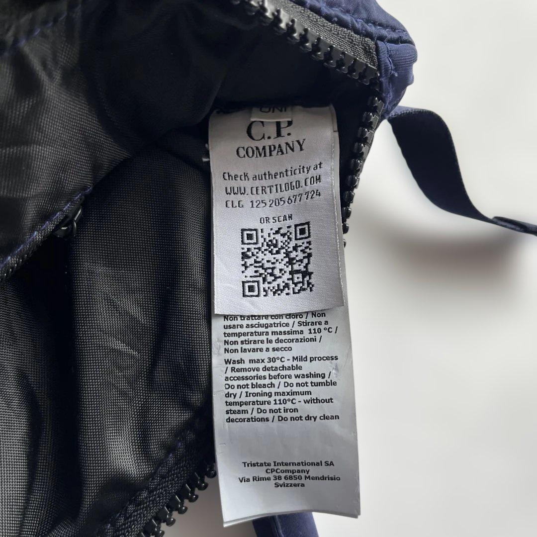 D*c様 C.P.company ネイビー ナイロン ショルダーバッグ