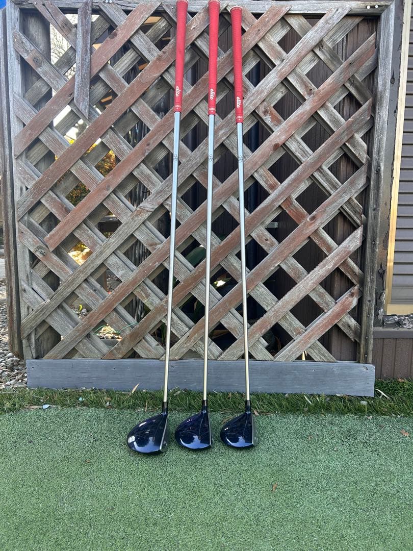 ジュニア ゴルフフェアウェイウッド　 ゼクシオ 3本セット