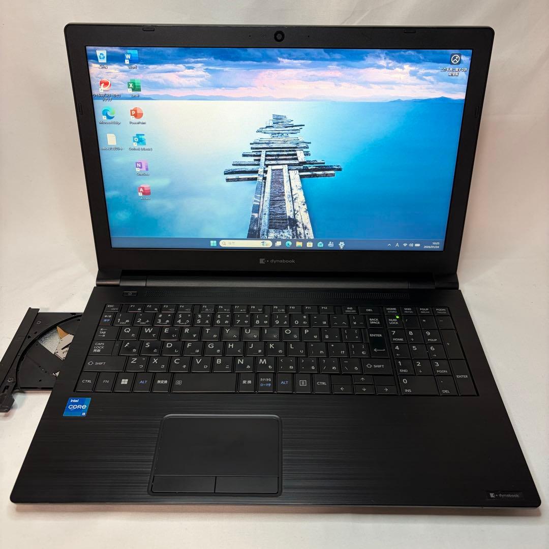 dynabook B65 第11世代 i5 8GB 15.6型 DVD ドライブ