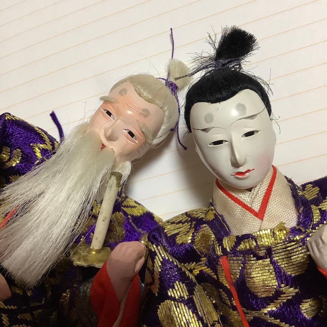 まこちゃん‼️希少❶【木製雛御殿】②【芥子雛】親王・内親王・十三人小ぶり