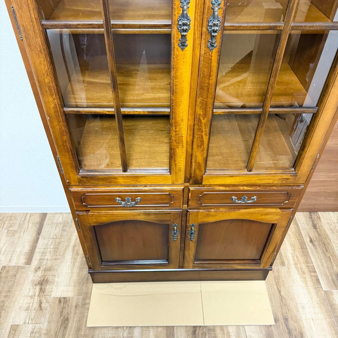 カリモク karimoku コロニアル 食器棚 キャビネット 観音開き キッチン