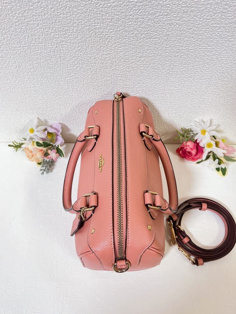 【極美品】コーチ ショルダーバッグ 2WAY ハンドバッグ ミニボストンバッグ