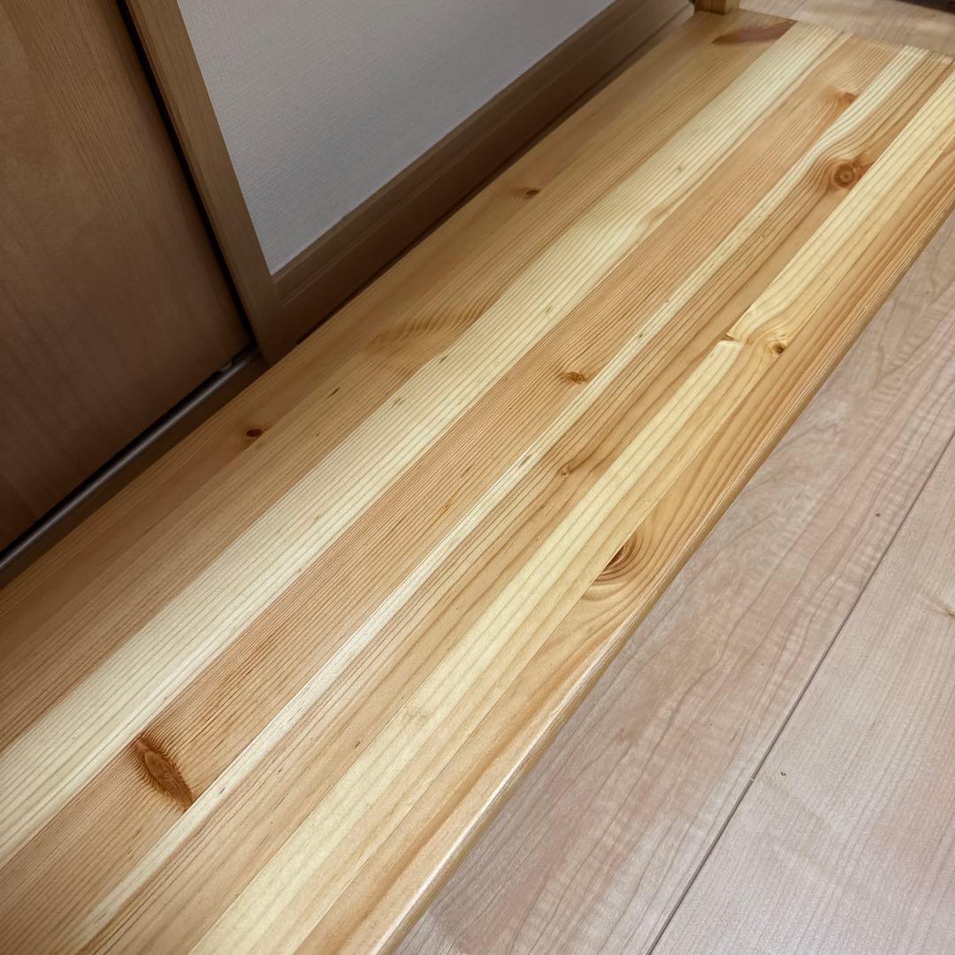 無印良品　パイン材ユニットシェルフ　86cm幅