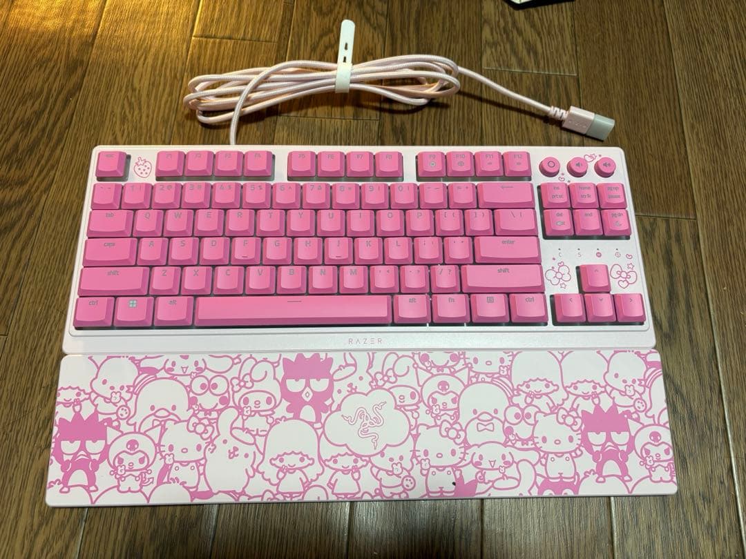 RAZER ORNATA V3 テンキーレスキーボード　サンリオ