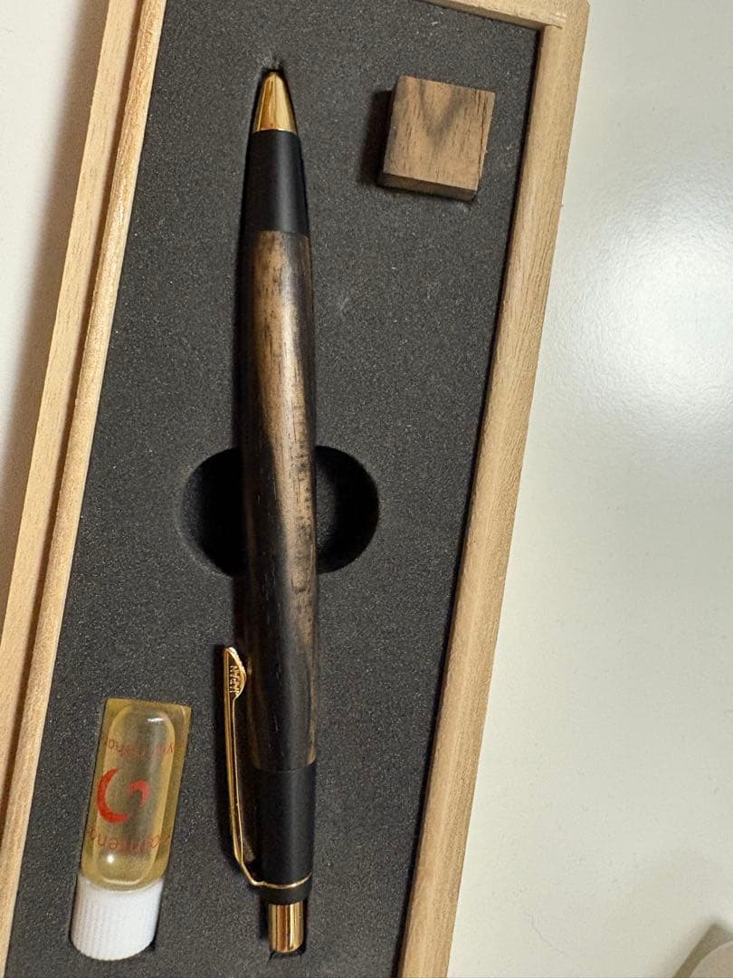 野原工芸 特上黒柿 シャープペンシル