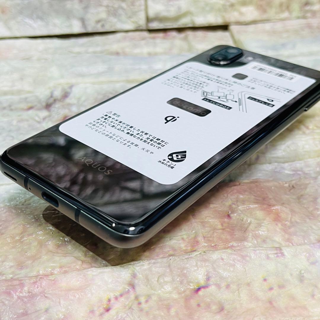 訳あり SIMフリー AQUOS R3 128GB プレミアムブラック 電池良好