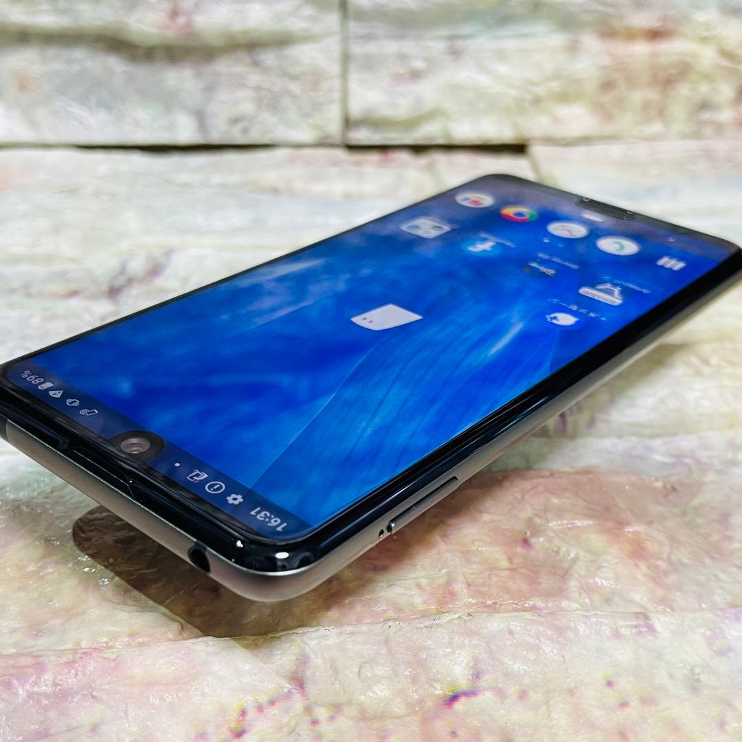 訳あり SIMフリー AQUOS R3 128GB プレミアムブラック 電池良好