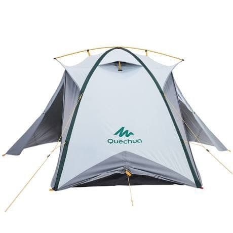 3人用テント Quechua Quick Hiker3 FLESH&BLACK