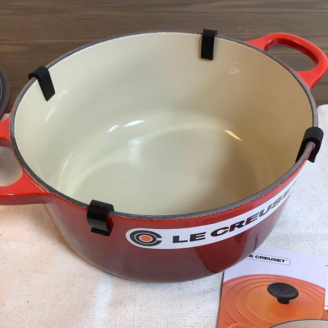 【未使用】LE CREUSETルクルーゼ ココット・ロンド 18cm