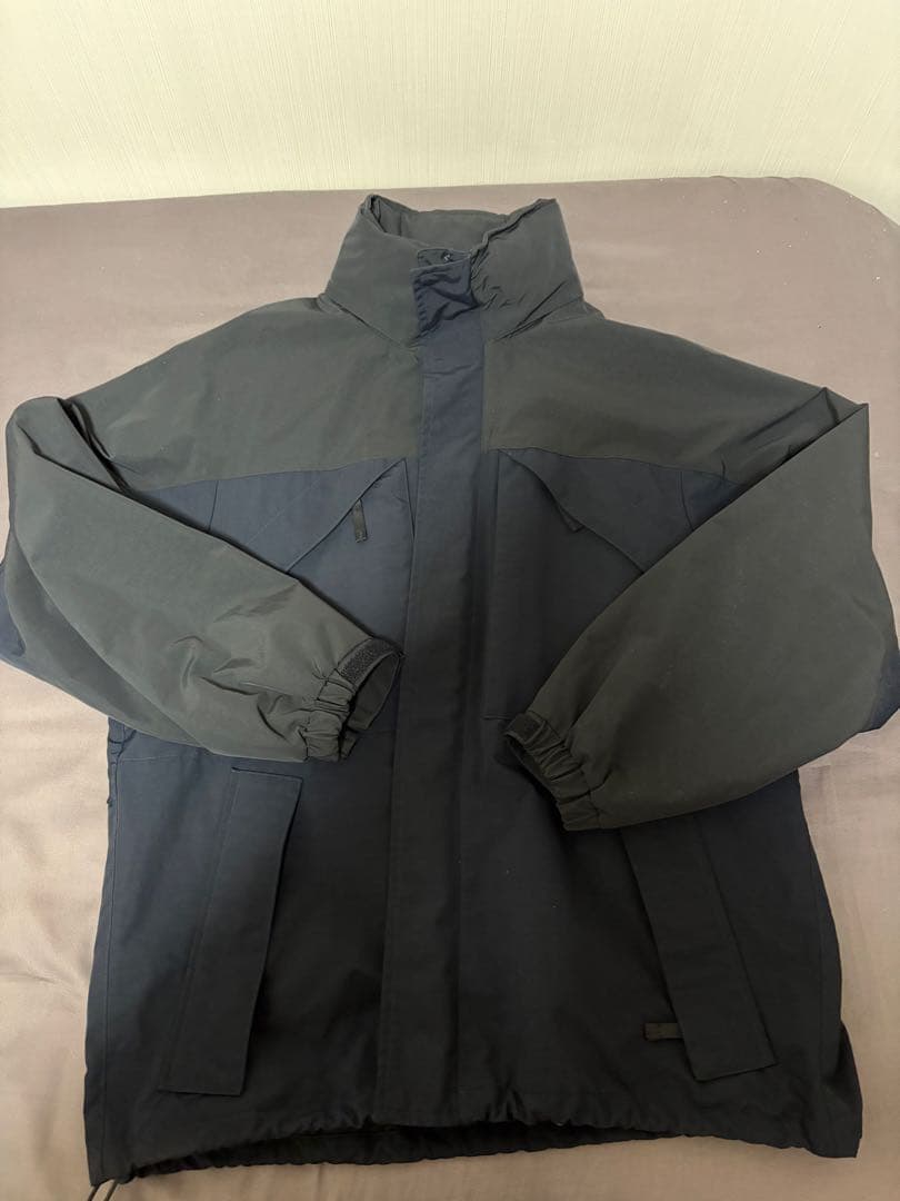 ジャケット・アウター everyone optimal jacket BLACKxNAVY L