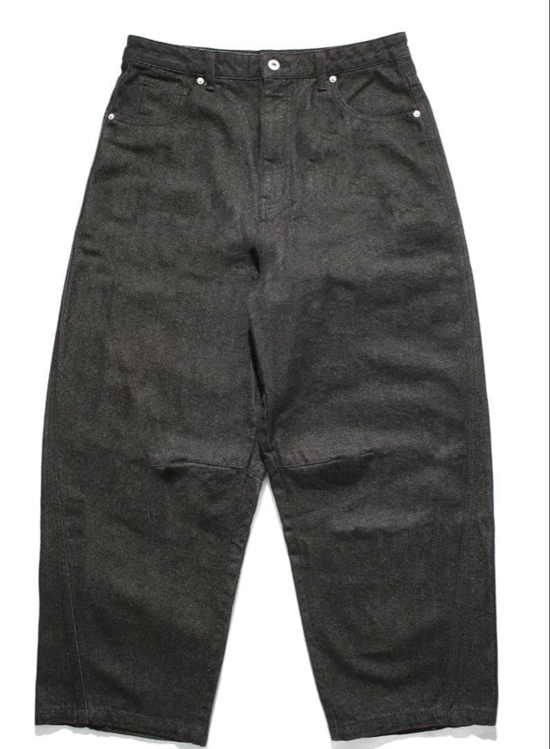 凌*様 NOREMID リジットバギーデニム　ブラックレッド　 Sサイズ