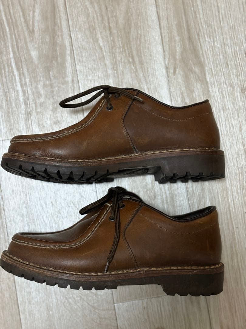 チロリアンシューズ　RUBBERMAC パラブーツ　paraboot イタリア製