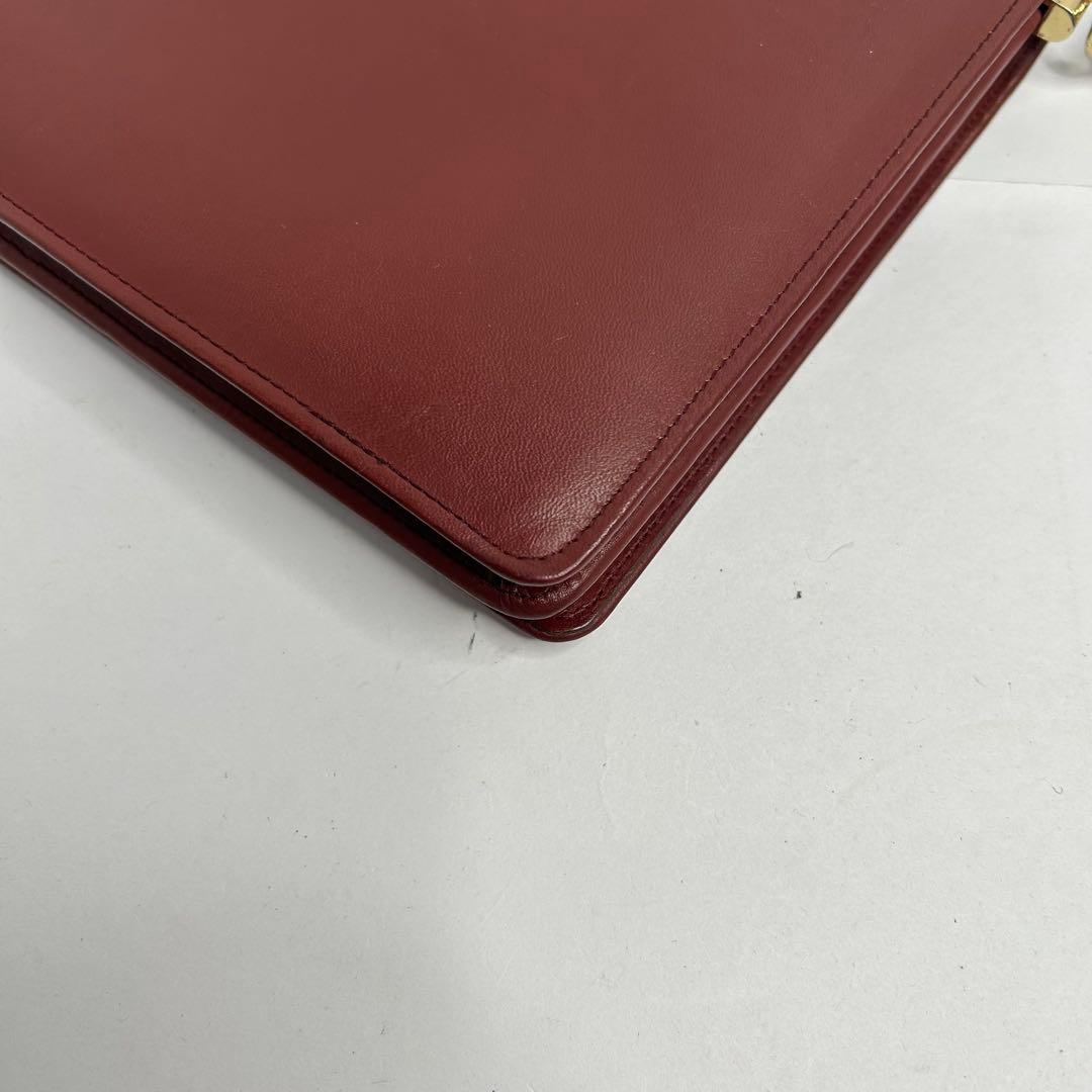 【美品✨️】Cartier カルティエ ショルダーバッグ マストライン フラップ