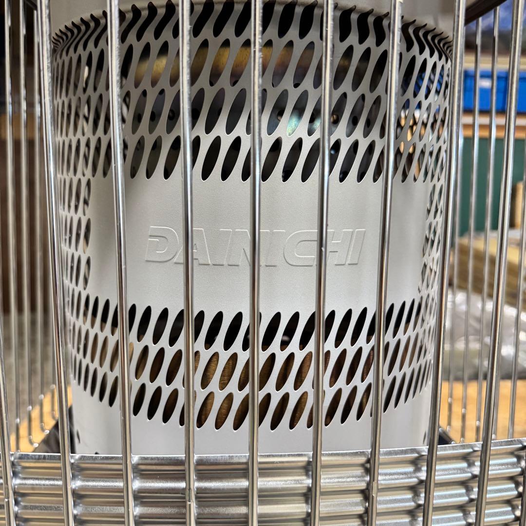 DAINICHI FM-196F ガスファンヒーター 円筒形 安全ガード付き