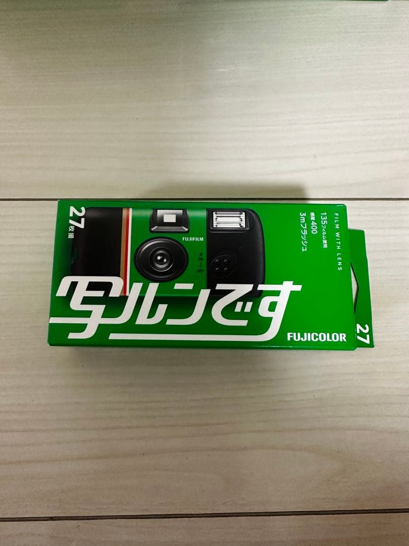 FUJICOLOR 使い捨てカメラ 27枚撮り 3個セット