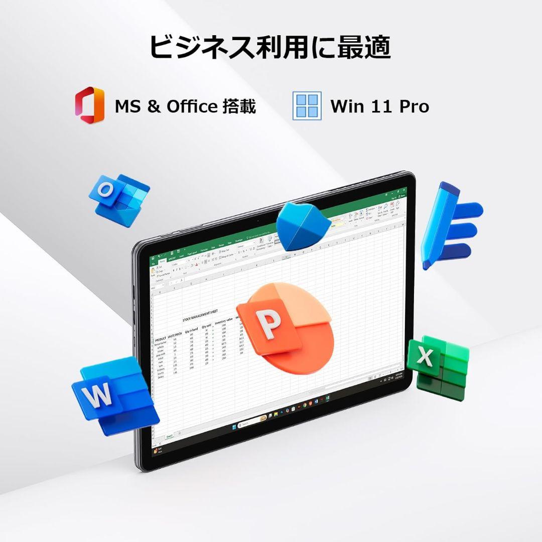 新品 タブレット Win11 Office 10.1 12GB 256GB