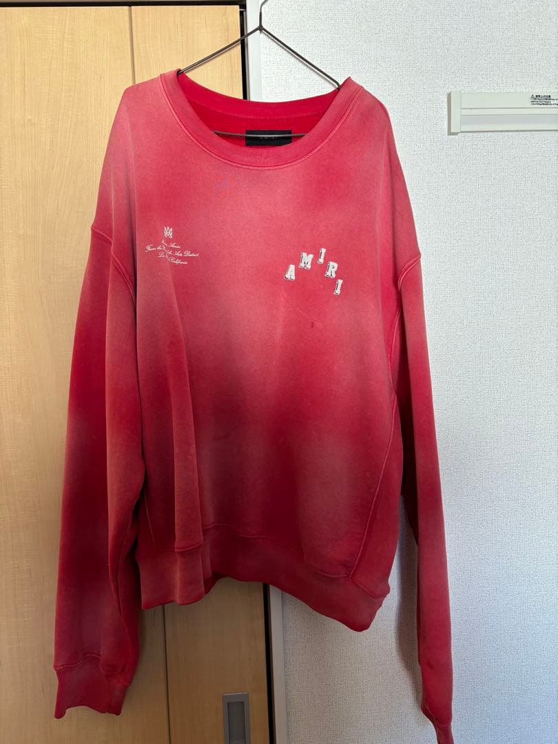 AMIRI レッドスウェット【確実正規品】