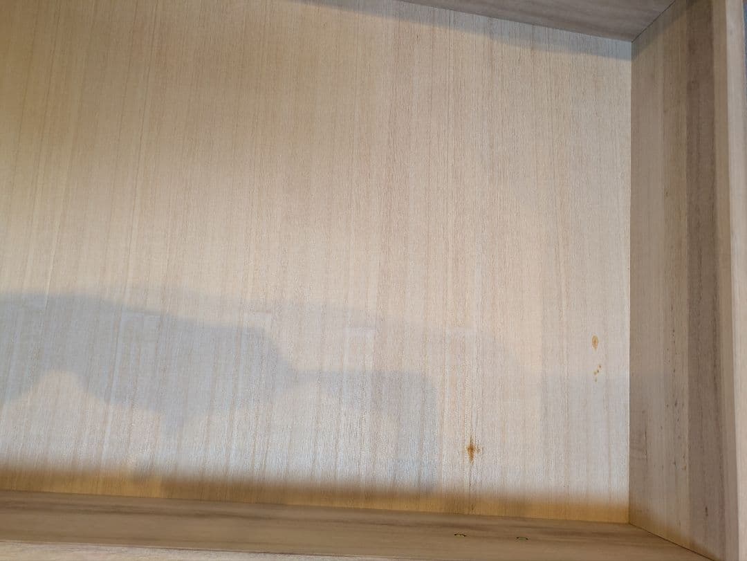 天然木桐箪笥　3段　桐タンス　マーゼルン