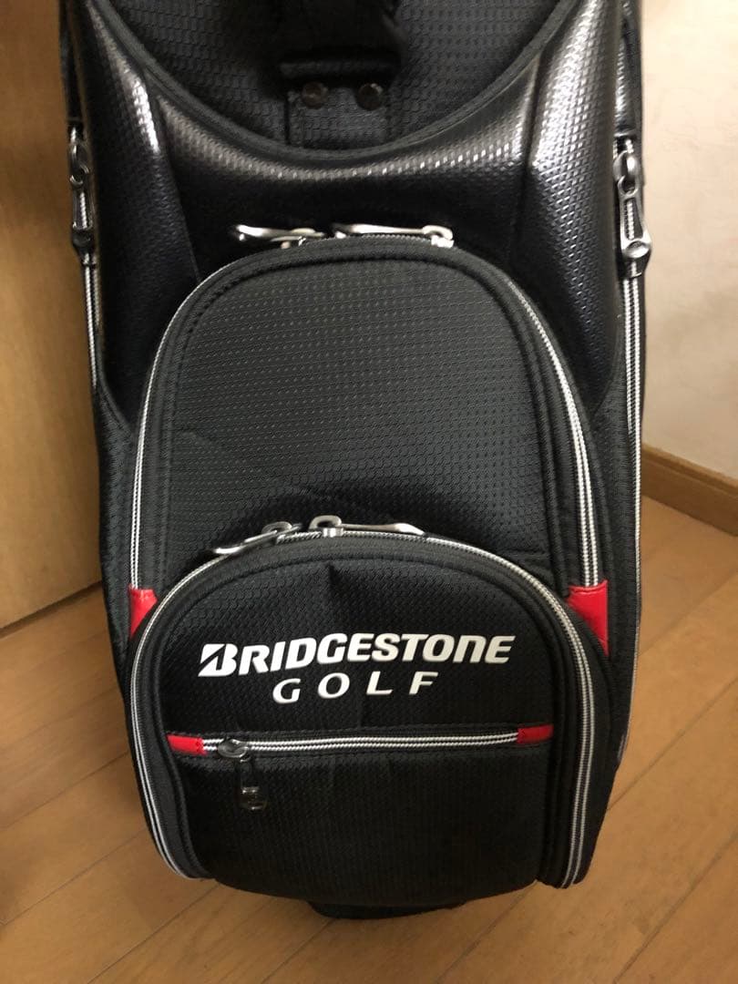 【送料込み】ブリヂストン　BRIDGESTONE キャディバッグ　ブラック　廃盤