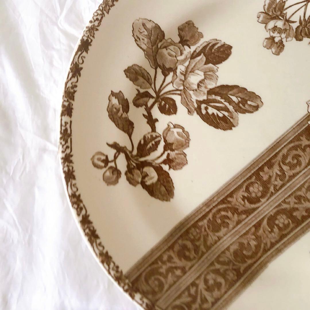 グランデポ　エミールブルジョワ　ディナープレート E フランスアンティーク食器