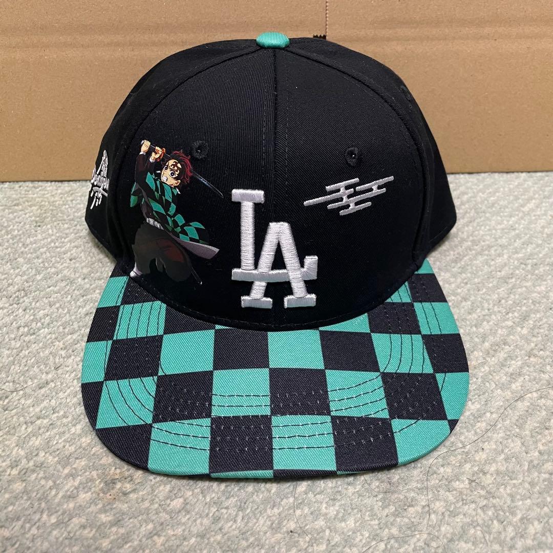 ドジャース 鬼滅の刃 コラボ キャップ 大谷翔平
