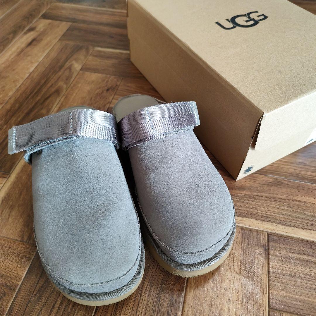 アグ UGG ゴールデンスター クロッグ 24センチ　スモークプルーム