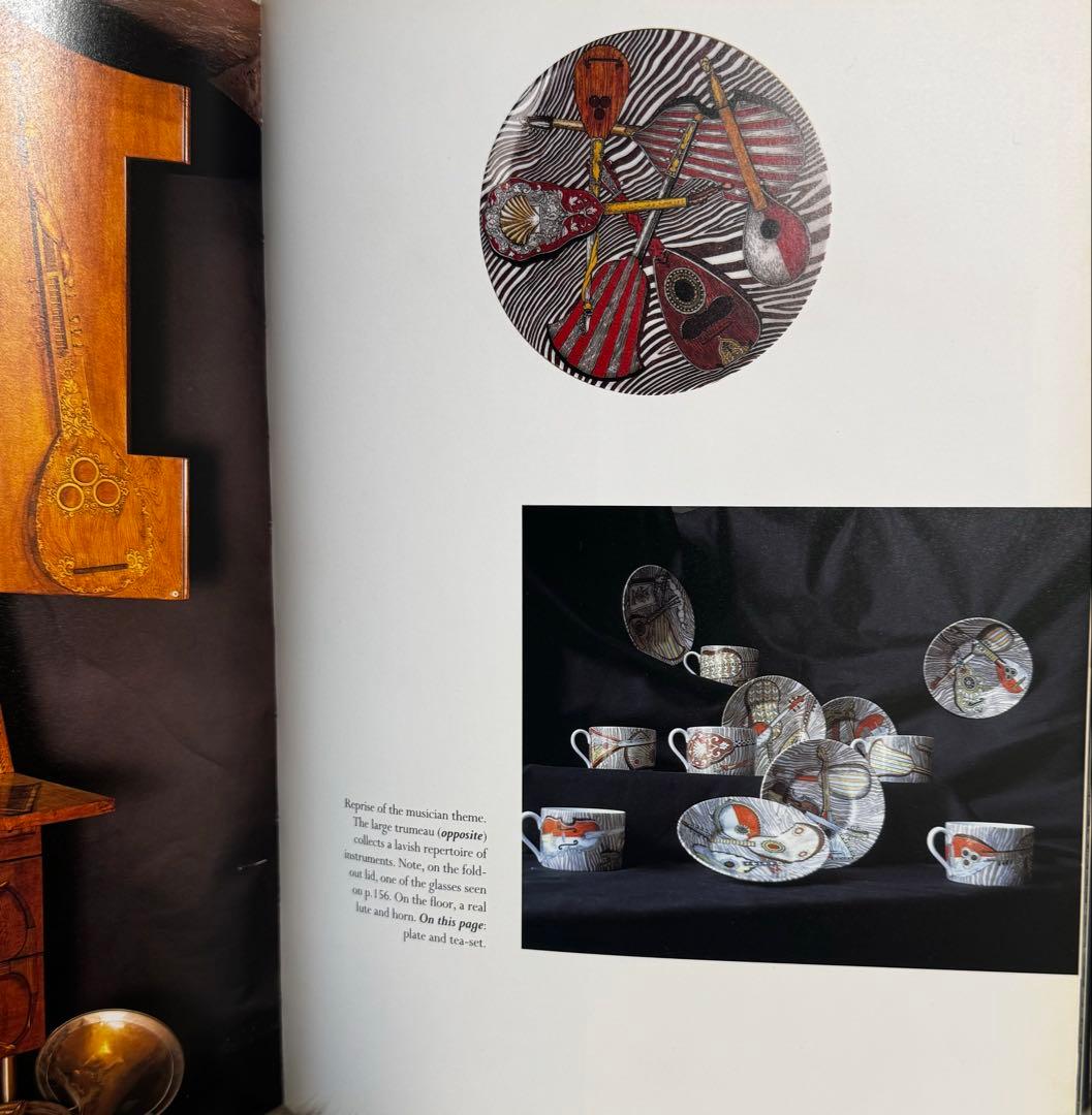 Fornasetti Strumenti Musicali カップ&ソーサー