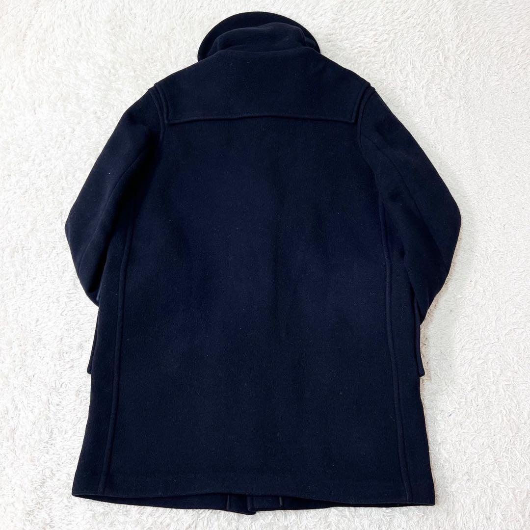 【希少】バーバリー ダッフルコート XLサイズ ノバチェック トグル ウール 紺