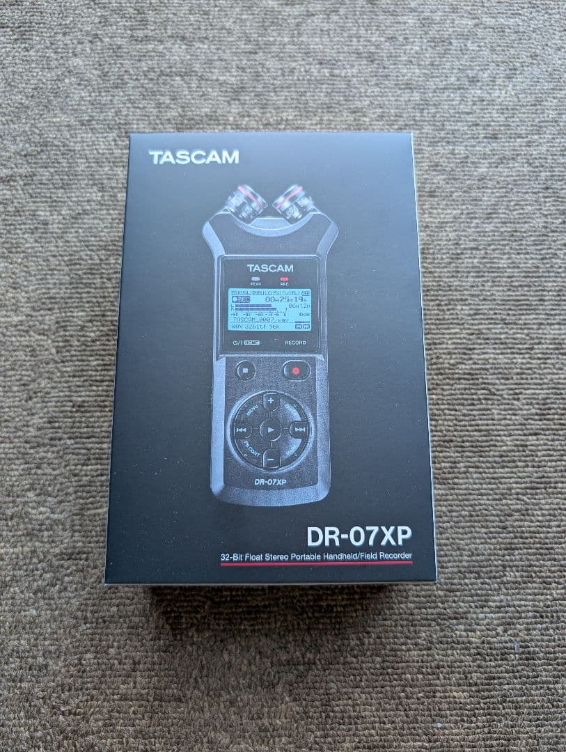 TASCAM DR-07XP ポータブルレコーダー