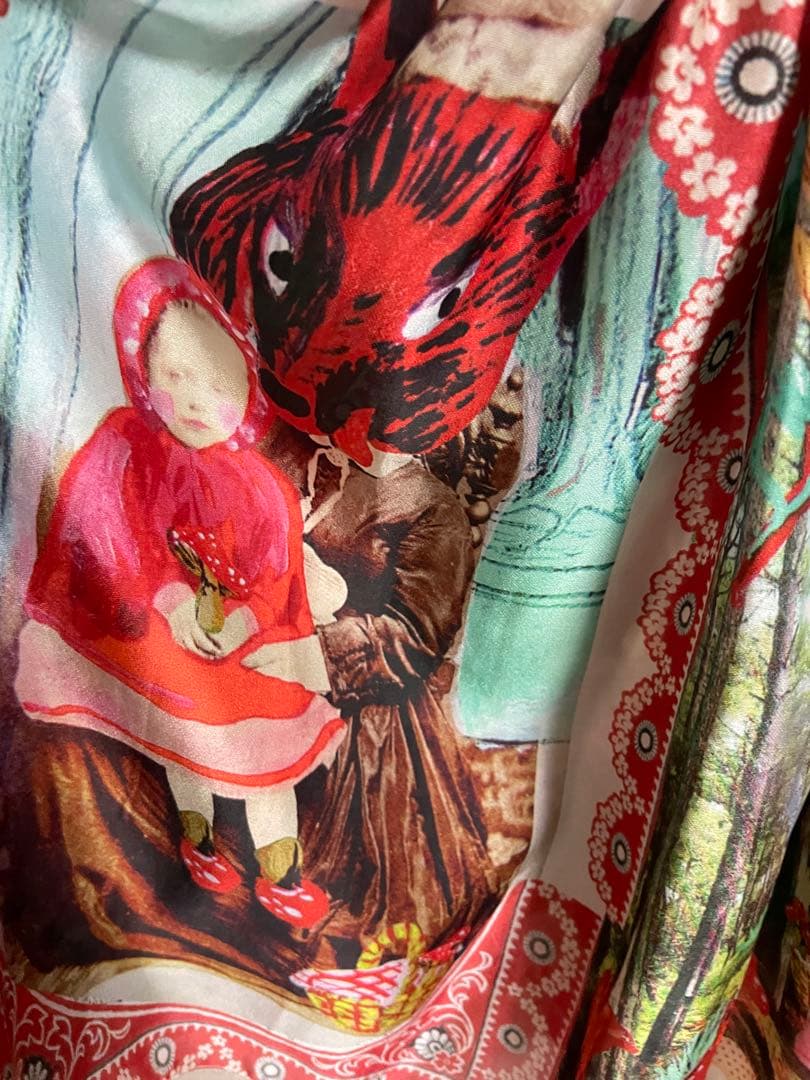 ★あちゃちゅむ★ナタリーレテコラボ赤ずきん　キャミスカート2ウェイ