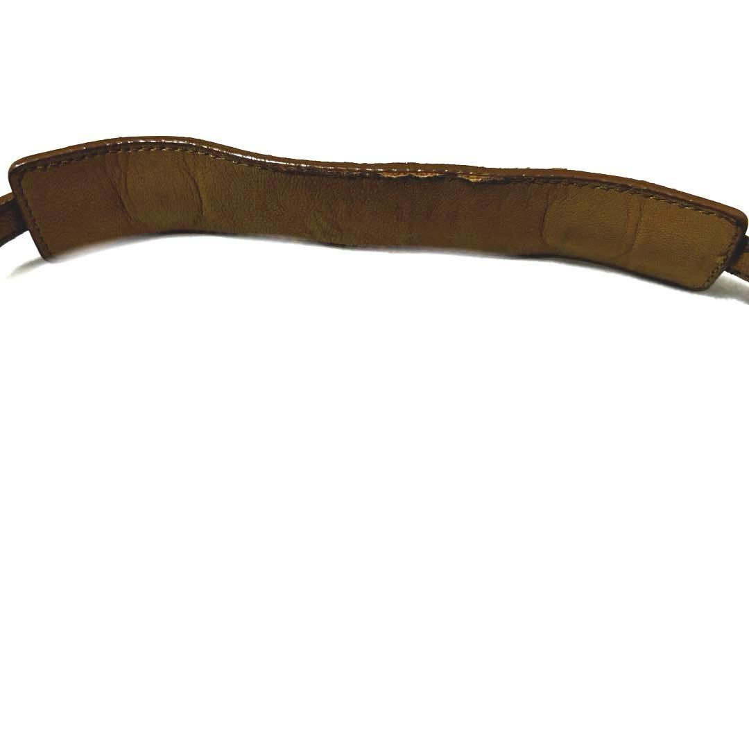 美品 COACH ワンショルダー バッグ アクセサリーポーチ チェック 千鳥格子