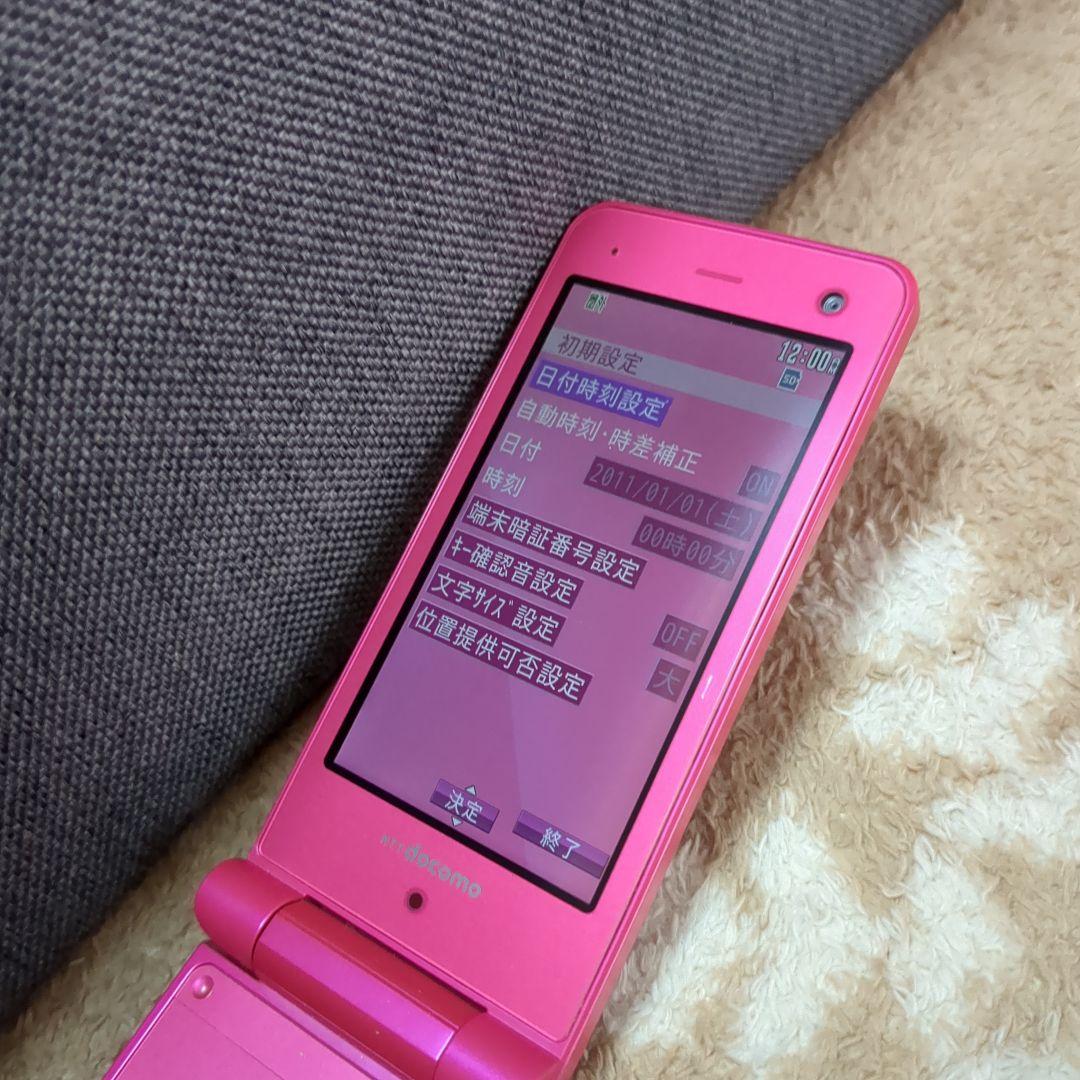 美品　SH-11C docomo 　ガラケー　充電器つき