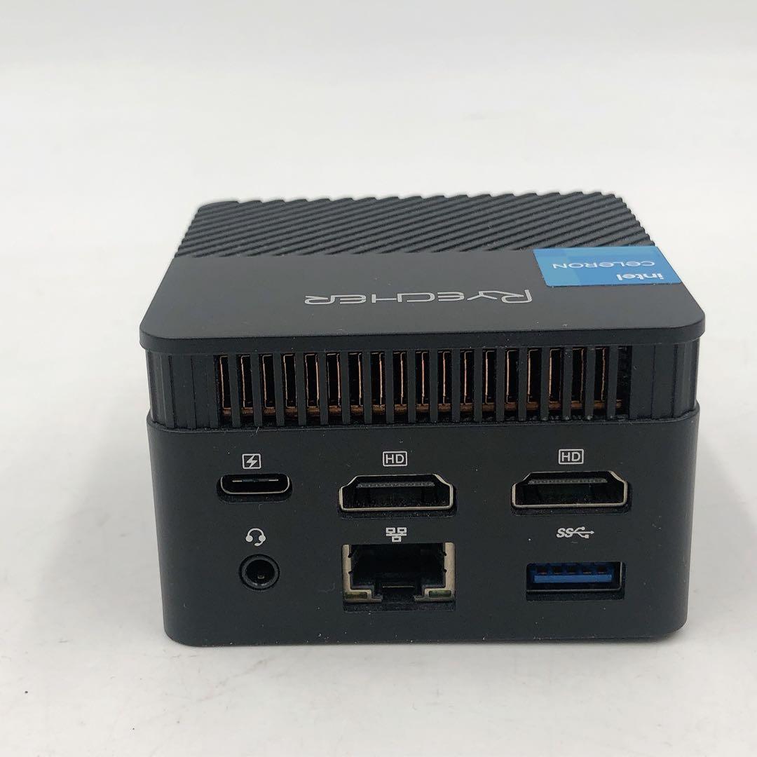 8AAM014 美品 RYECHER ミニPC R-MINI ブラック