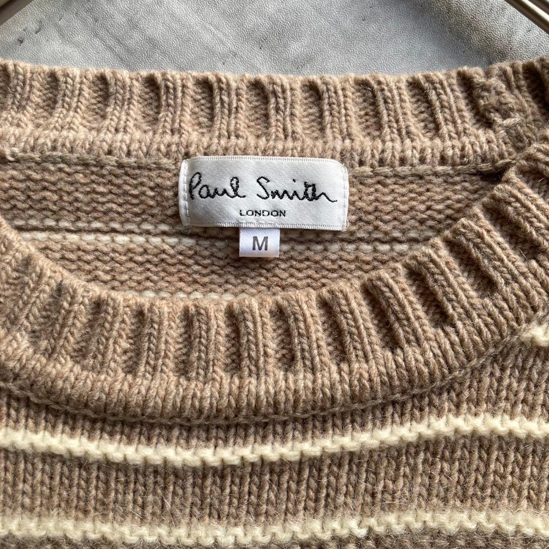 美品✨ Paul Smith LONDON M マルチボーダー モヘア混 ニット