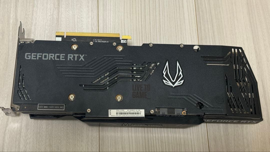 グラフィックボード・グラボ・ビデオカード ZOTAC GeForce RTX 3080 Trinity