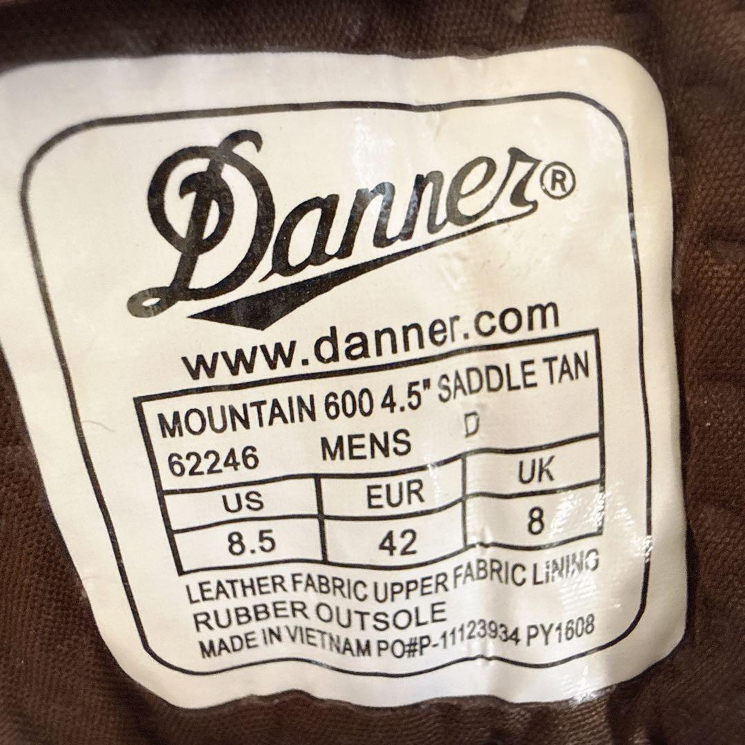 未使用級　Danner Mountain 600 マウンテン600 ブーツ