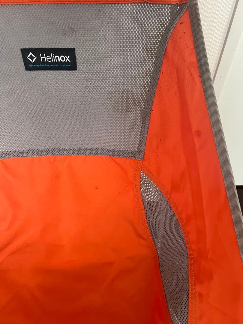 ヘリノックス チェア　オレンジ