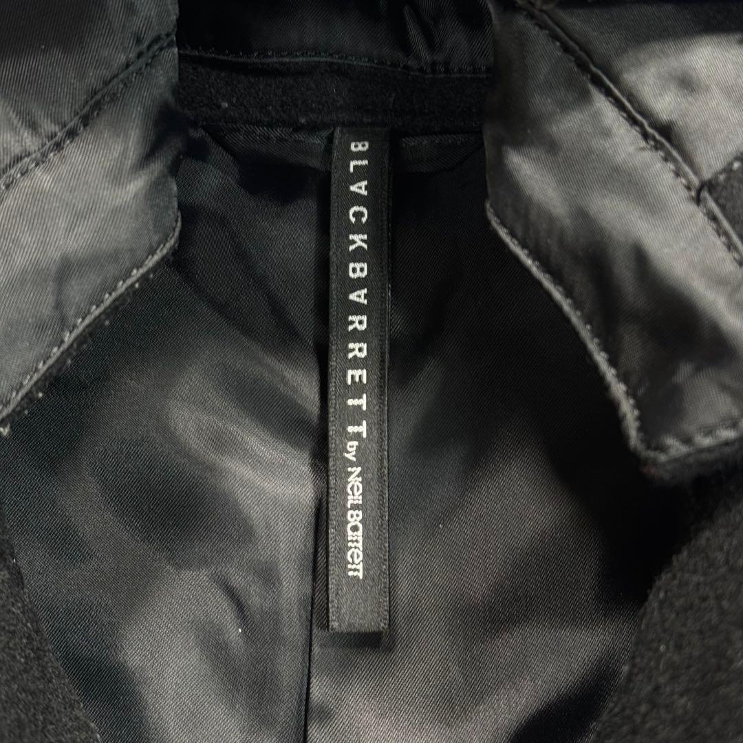 BLACK BARRETT by NEIL BARRETT ダッフルコート 牛革