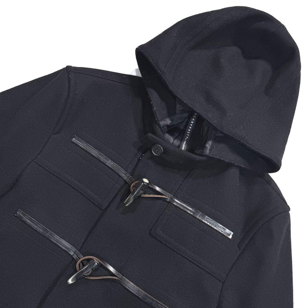 BLACK BARRETT by NEIL BARRETT ダッフルコート 牛革