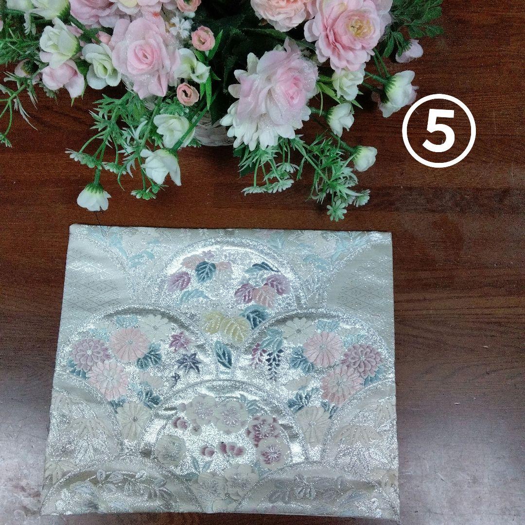 ミント様オーダー専用ページ テーブルランナータッセル付き 高級正絹袋帯リメイク