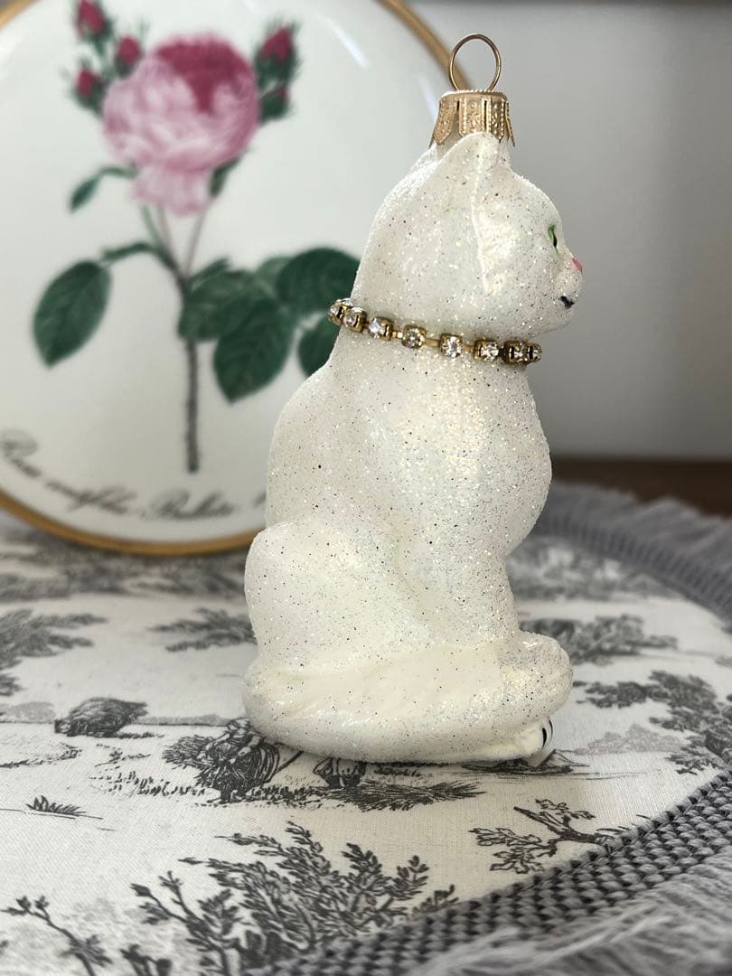 クリスマス　アスティエ Astier de Villatte オーナメント　猫